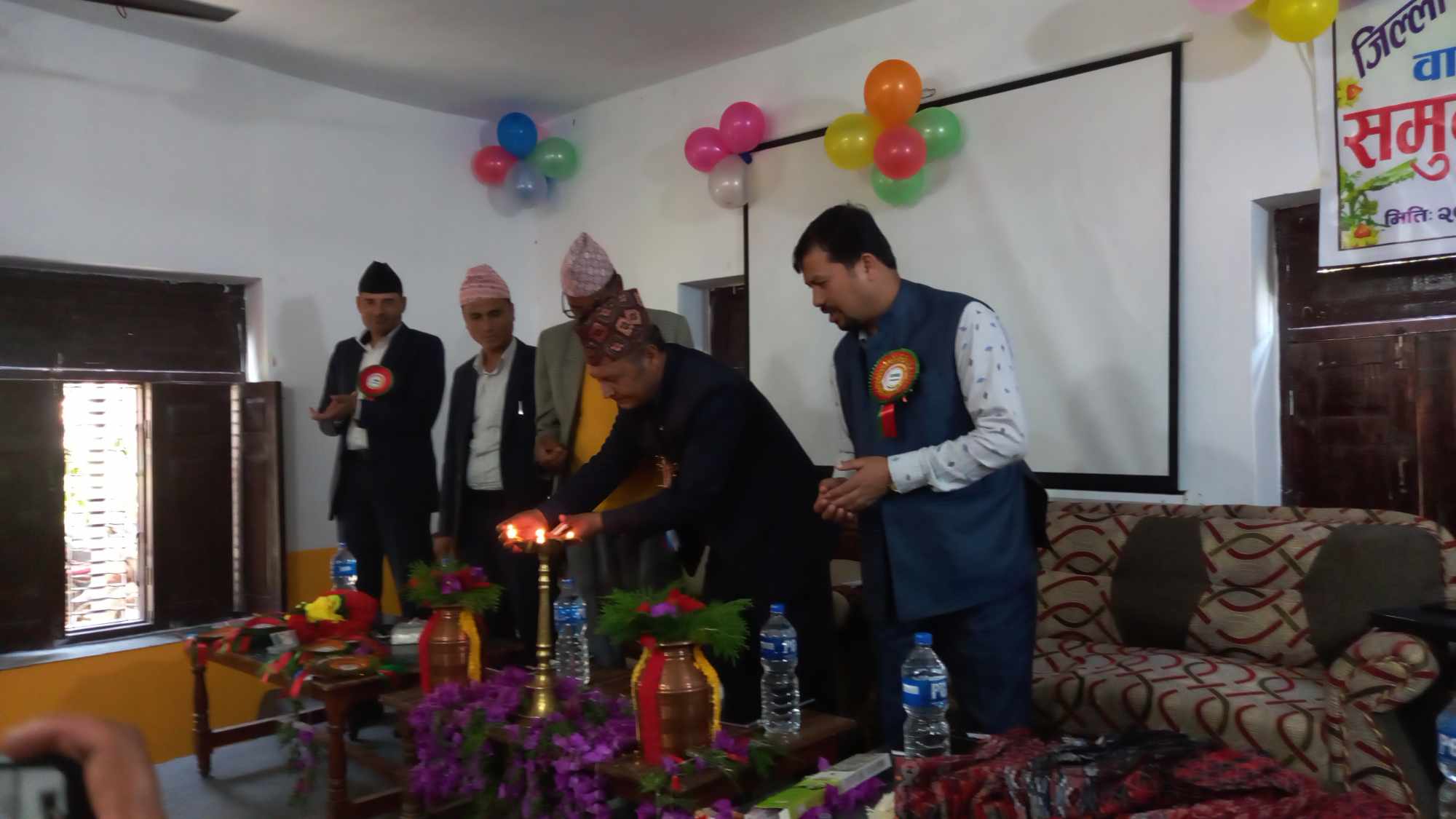 पाएनन् प्रमुख अतिथि आएनन् साँसद