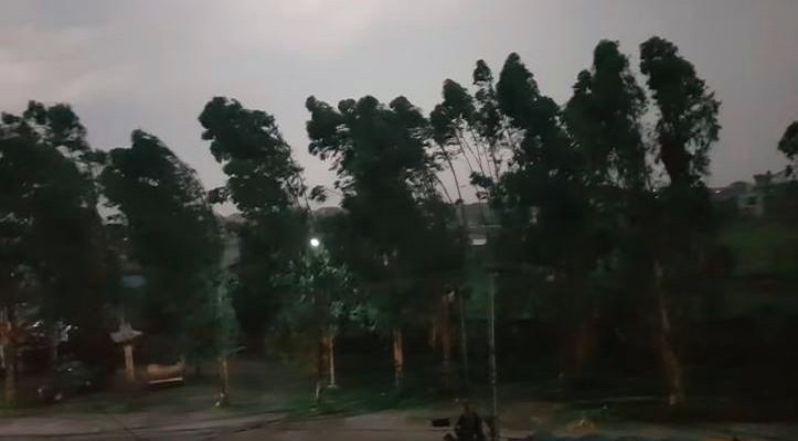 देशका पहाडी क्षेत्रसहित तराईका थोरै ठाउँमा हावाहुरीको सम्भावना