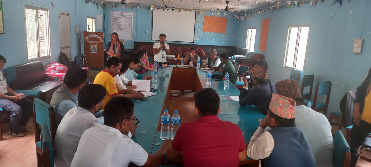 केदारस्युमा बालमैत्री स्थानीय शासन घाेषणा कार्यविधि सम्वन्धी छलफल