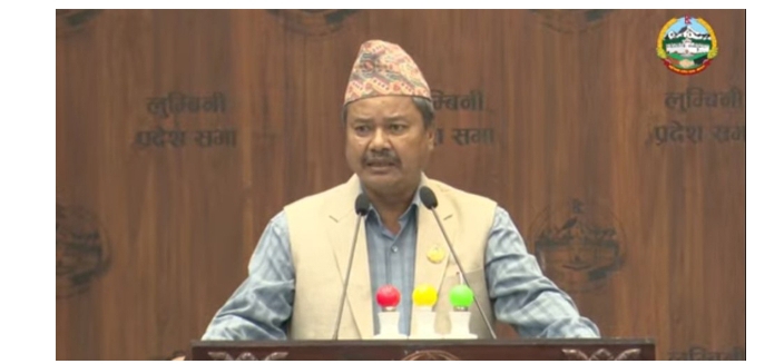कांग्रेसको विरोधपछि लुम्बिनी प्रदेशसभा बैठक अवरुद्ध