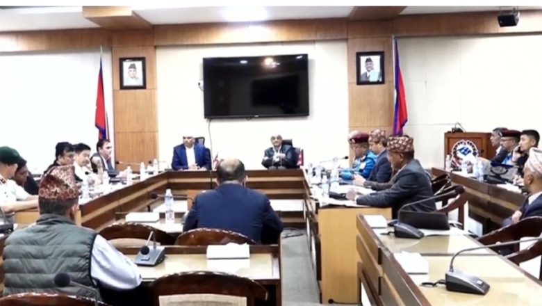 केन्द्रिय सुरक्षा समितको बैठक सिंहदरबारमा जारी