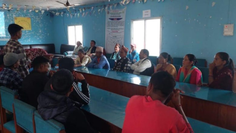 स्थानीय बजार सहजकर्तालाई २ दिने पुनर्ताजकिय तालिम सम्पन्न