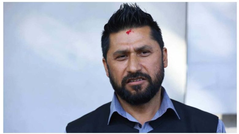 रास्वपा सभापति लामिछानेलाई आफ्नै निर्वाचन क्षेत्रमा देखाईयो कालो झण्डा