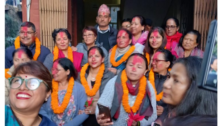नेपाल नर्सिङ संघमा प्राध्यापक चन्द्रकला शर्मा नेतृत्वको प्यानल नै बिजयी