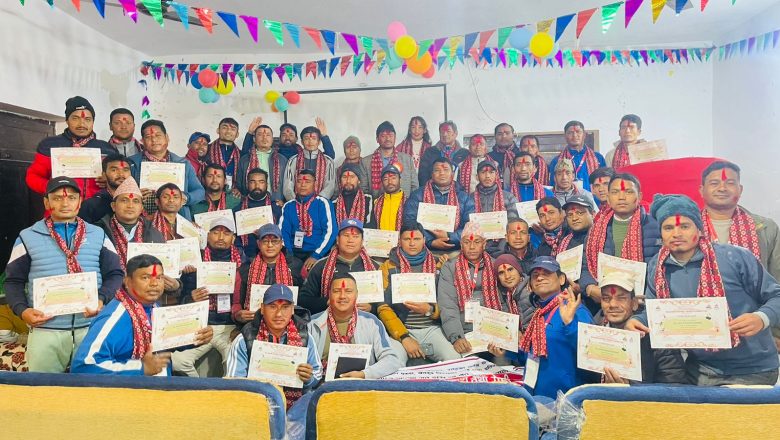 एथलेटिक्सका ५३ जनालाई तालिम