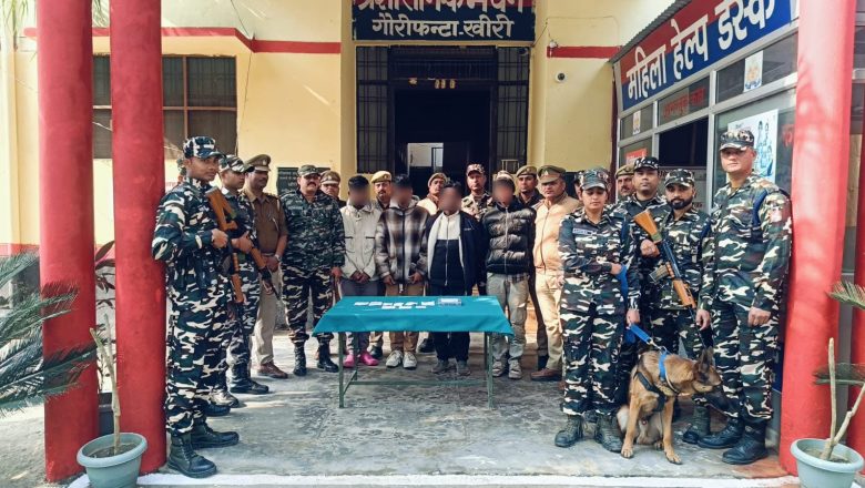 गौरीफन्टा प्रहरीले लागूऔषध ब्राउन सुगरसहित चार जना पक्राउ