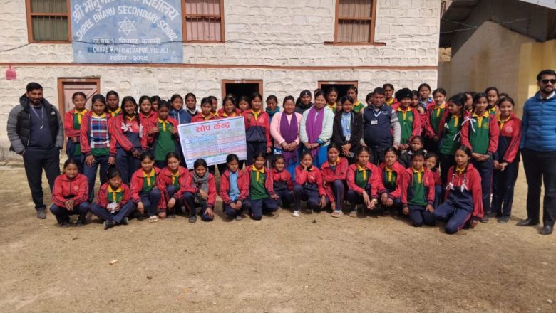 कैलालीमा ५ दिनमा ६५  प्रतिशत किशोरीलाई एचपीभी खोप