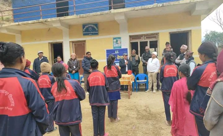 बझाङको दुर्गाथलीमा ६ सय ५ जनालाई लगाइयो एचपीभी खोप