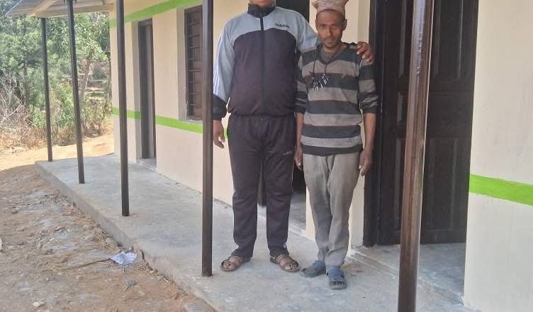 आगलागी पीडित साउँदले पाउँदै नयाँ घर