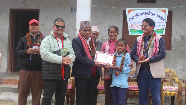 बिद्यार्थीको बौद्धिक क्षमता अभिवृद्धि गर्न गौरीगंगाको भैरव आधारभूत विद्यालयमा हाजिरी जवाफ प्रतियोगिता