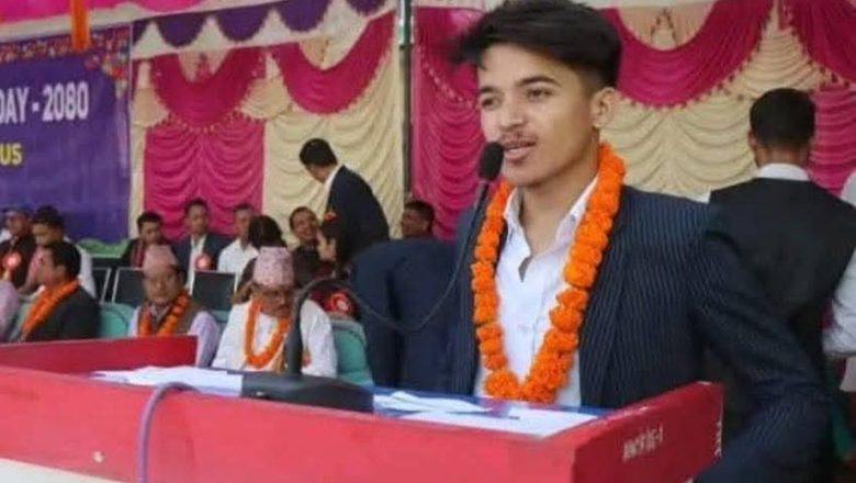 AMC कलेजको स्ववियु सभापतिमा अखिल क्रान्तिकारीका नेता विकास बिष्टको उम्मेदवारी घोषणा