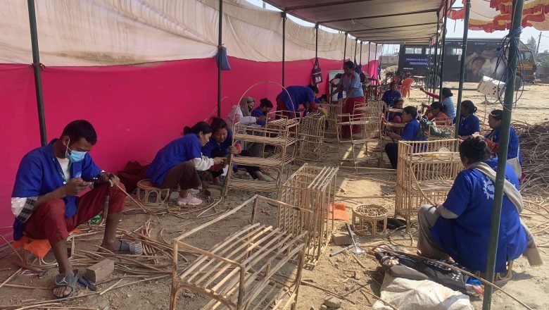 सीप तथा रोजगार मेलामा २५ जनालाई बेतबाँसको तालिम,,स्वरोजगार बन्ने सहभागिको अपेक्षा