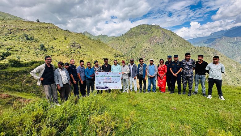 केदारस्यूँ–३ मैतोलीमा बृहत वृक्षारोपण: २५ हजार भेटिभरसहित ३ हजारभन्दा बढी बिरुवा रोपाइँ