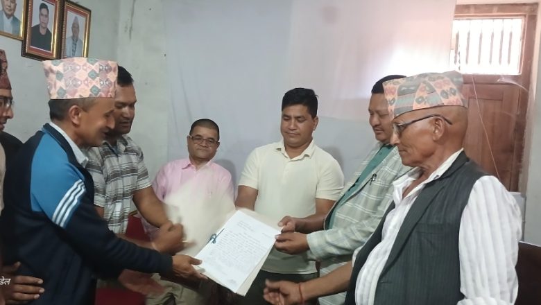 थलचौर मावि टिमले बुझायो पालिकामा ज्ञापनपत्र, शिक्षकसहित संरचनागत माग