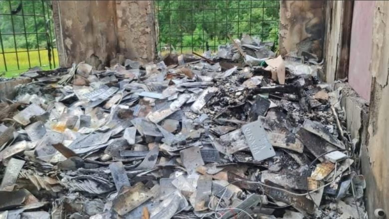धनगढीमा १८ हजार बढी इम्बोस नम्बर प्लेट जलेर नष्ट, चार करोड ५० लाखको क्षति