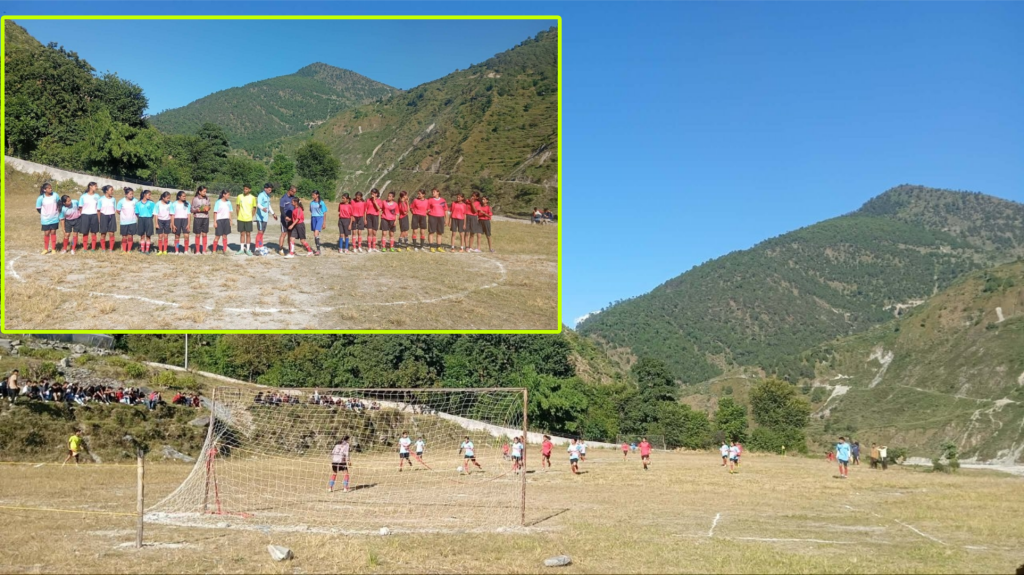 बझाङको जयपृथ्वी नगरपालिका-११ भोपुरमा फुटबल प्रतियोगिता सुरु, प्रथम पुरस्कार  ७१ हजार