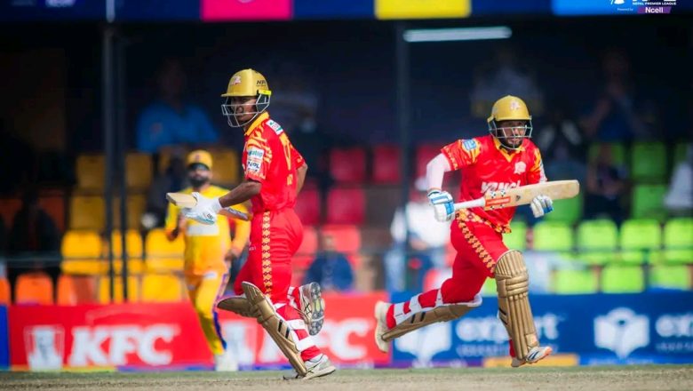 एनपीएल: लुम्बिनी लायन्सले दियो जितका लागि सुदूरपश्चिम रोयल्सलाई १४४ रनको लक्ष्य