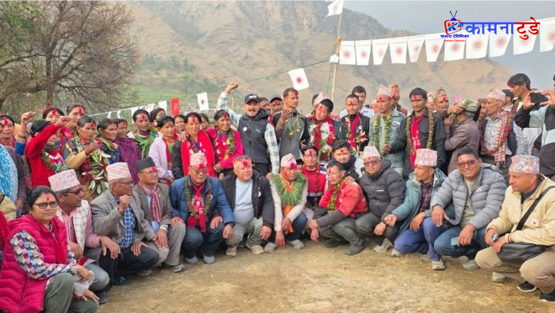 डा. भीम रावल लाई चुनाव अघि ठूलो धक्का, रामारोशन ६ बाट ९२ जना  एमालेमा प्रवेश