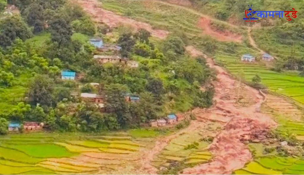 थलारा गाउँपालिका- २ रानीगाडमा बाढी आउँदा ठूलो क्षति, ४ भैंसी २ गाई बगे, ७ बाख्रा बेपत्ता