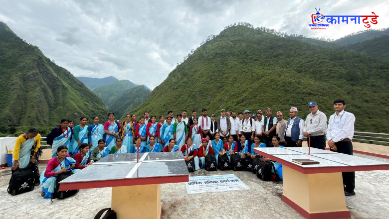 केदारस्यूँमा स्वास्थ्य शाखाको वार्षिक समिक्षा कार्यक्रम सम्पन्न, उत्कृष्ट कार्यसम्पादन गर्ने संस्था सम्मानित, स्वयंसेविका तथा इन्चार्जले पाए झोला